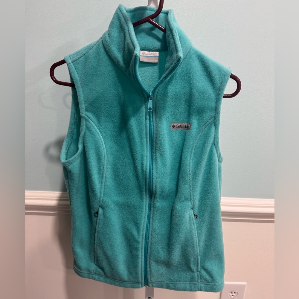 Columbia Women’s Teal Fleece Vest